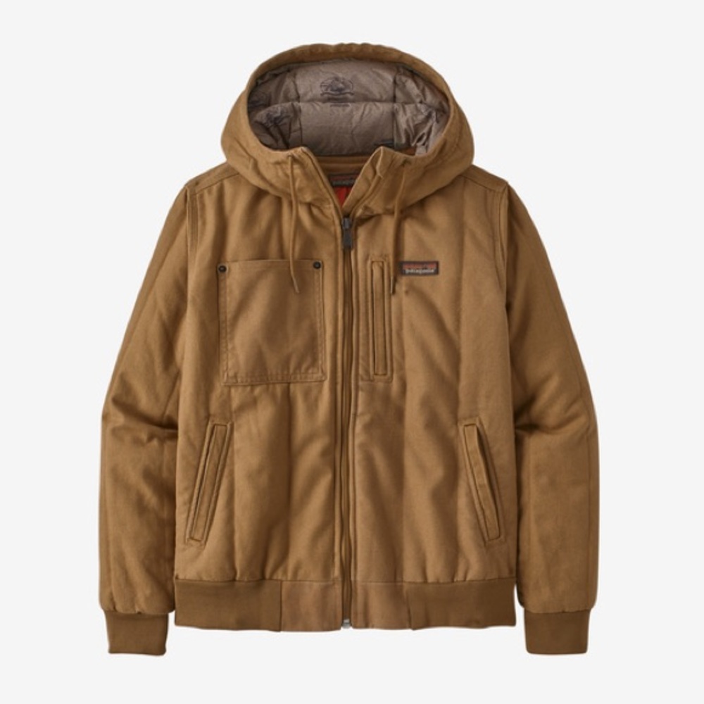Women’s Patagonia size small All Seasons Hemp Canvas Bomber Hoody Jacket